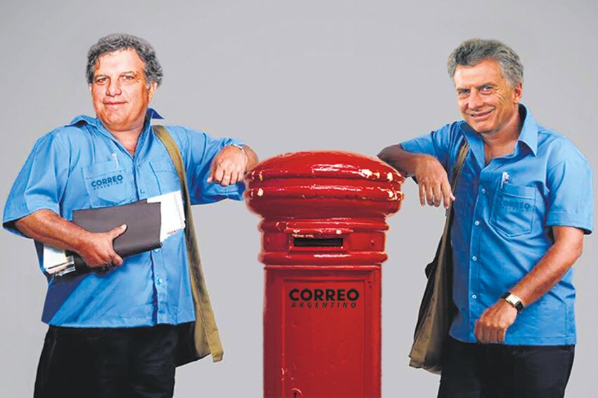 El presidente Mauricio Macri y su hermano Gianfranco.