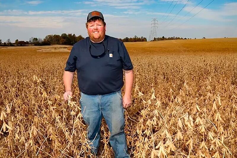 Caleb Ragland, productor de Kentucky y titular de ASA (sojeros americanos)