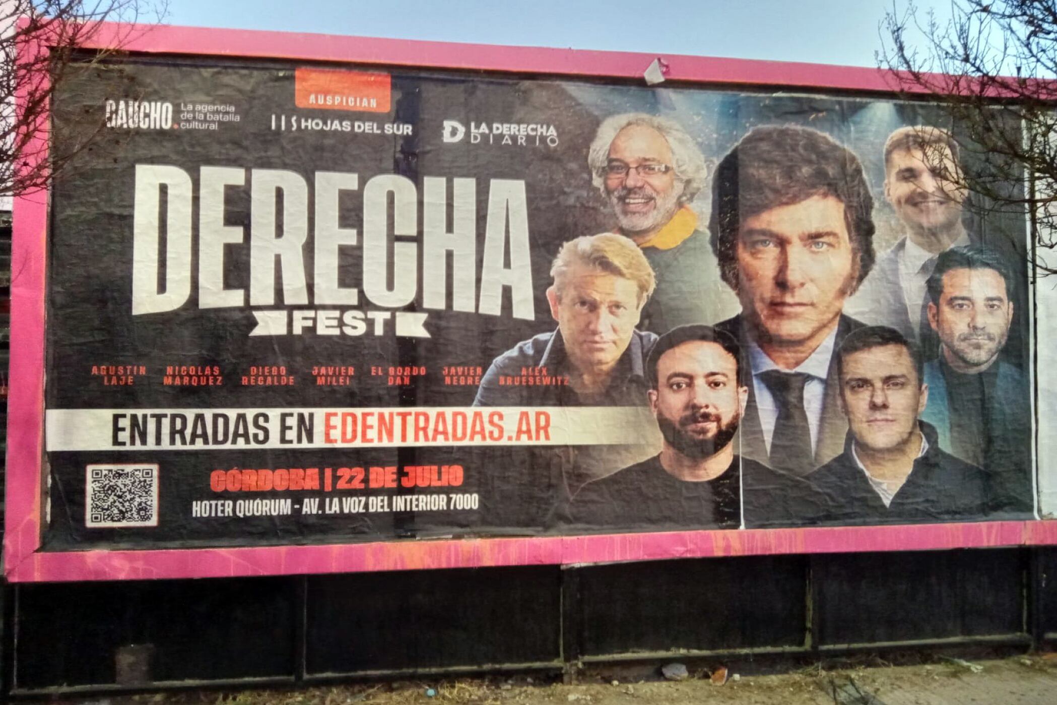 Milei participa de "Derecha Fest" en Córddoba