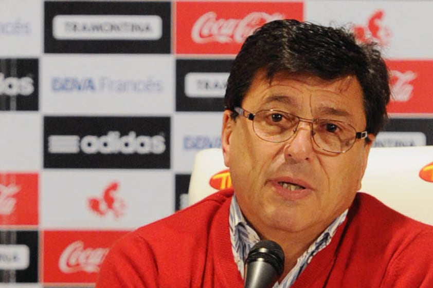 Daniel Passarella, ex jugador, técnico y presidente de River.