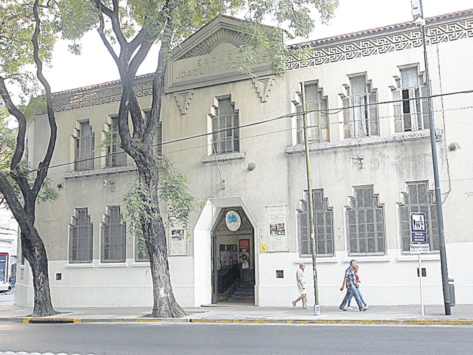 El accidente ocurrió en la escuela 14, en Pedro Goyena y Centenera.