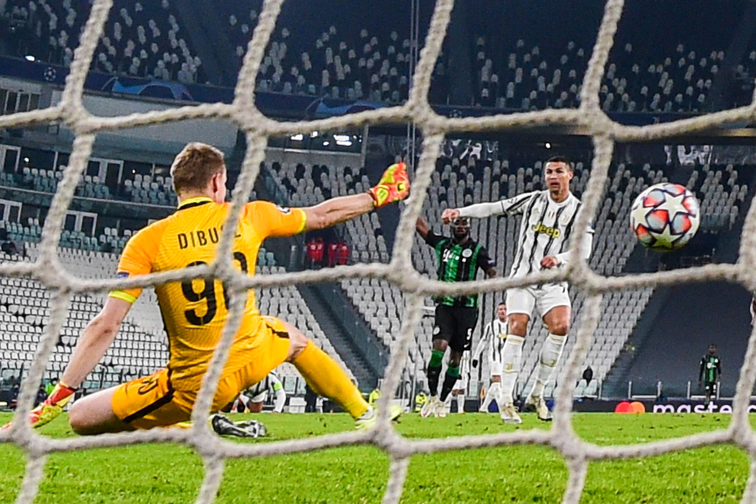 Ronaldo marcó el gol número 70 en Champions League.