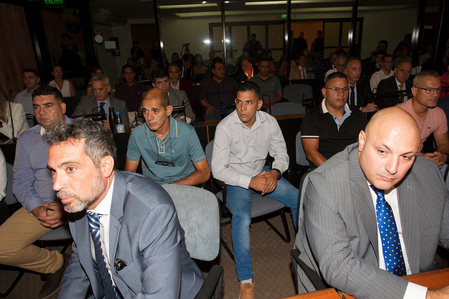 Los defensores de los policías insistieron con la legítima defensa.