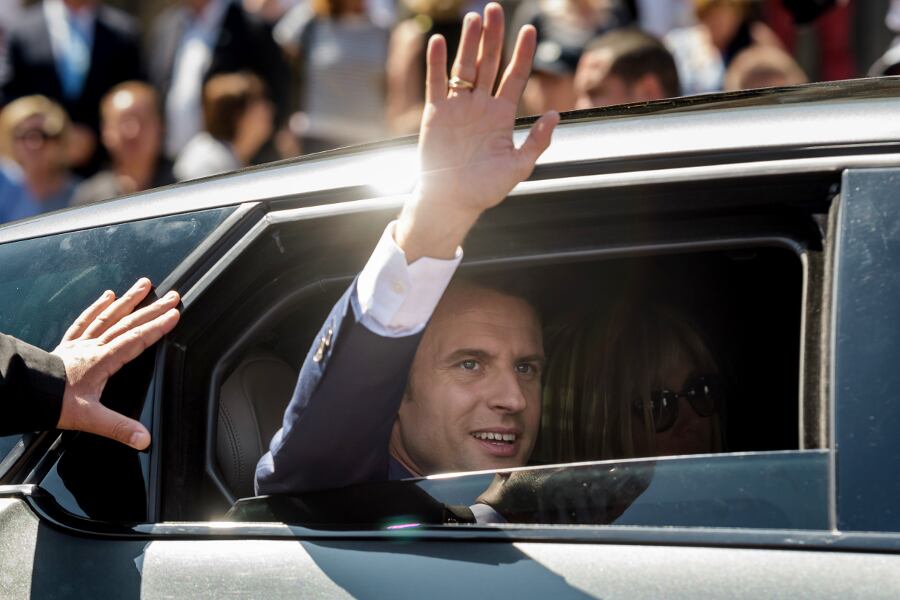 El presidente francés, Emmanuel Macron.