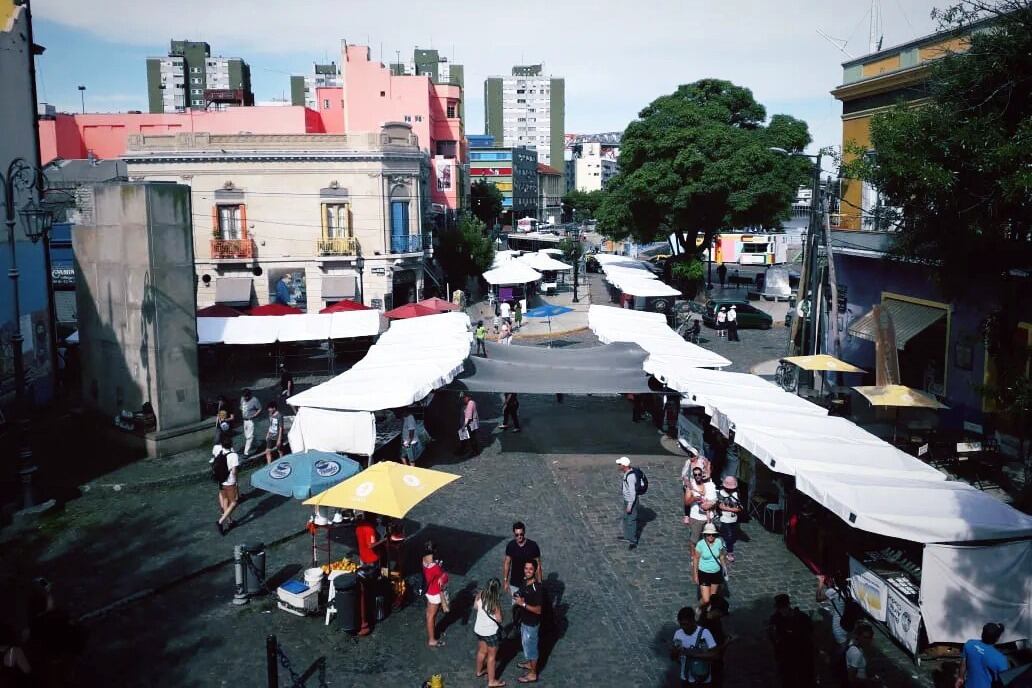 El tradicional paseo de La Boca funciona hace más de cuarenta años.