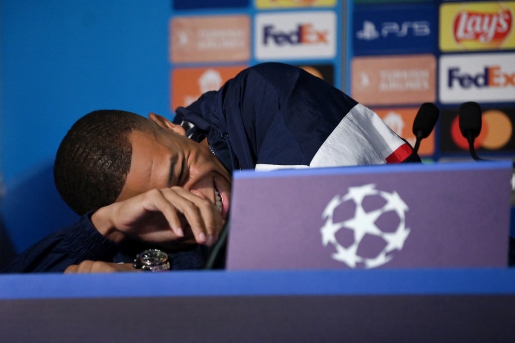 Mbappé exageró la risa y se ligó varias críticas