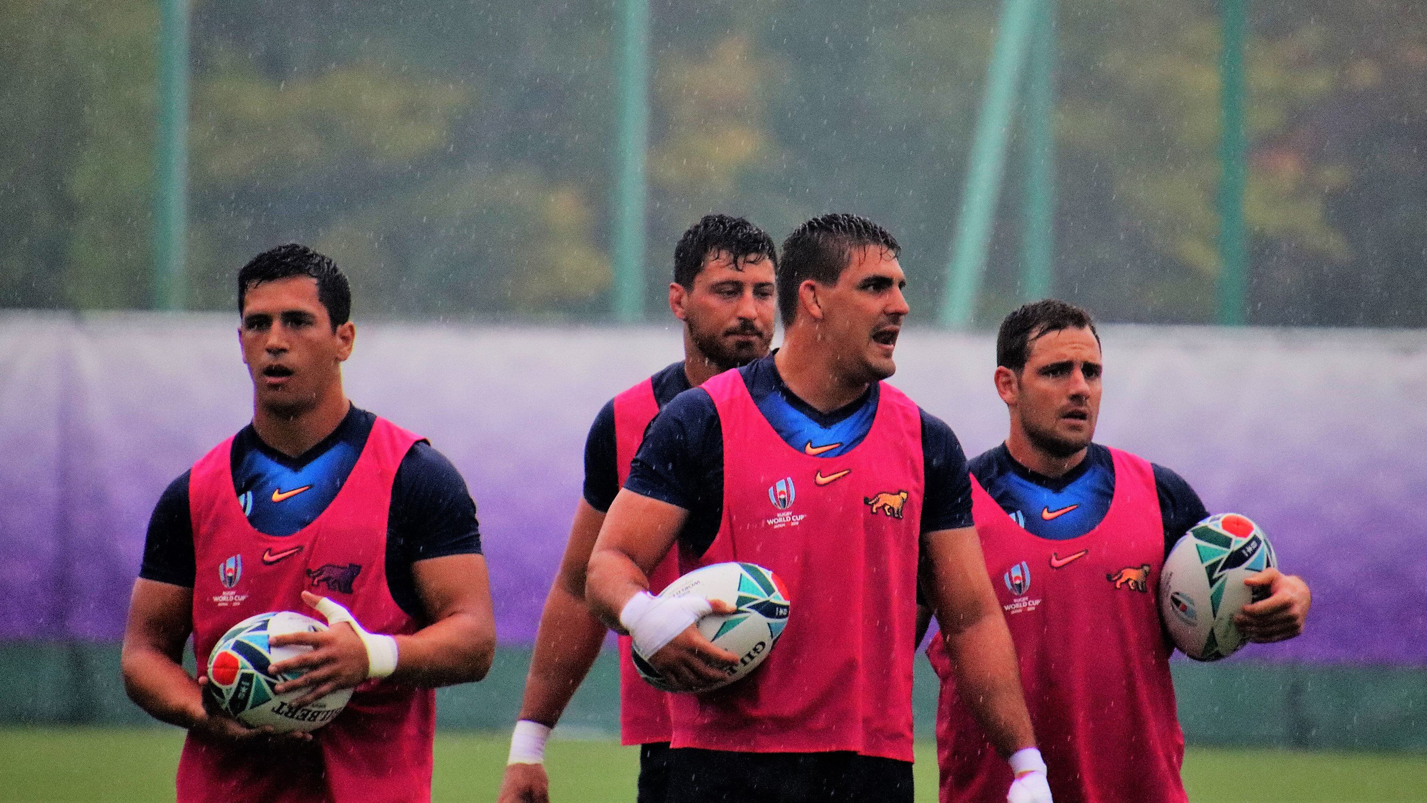 Los Pumas se preparan para su debut en el Mundial de Japón.