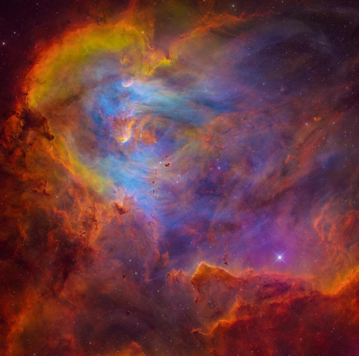 The Running Chicken Nebula © Runwei Xu and Binyu Wang Astronomy Photographer of the Year 2023