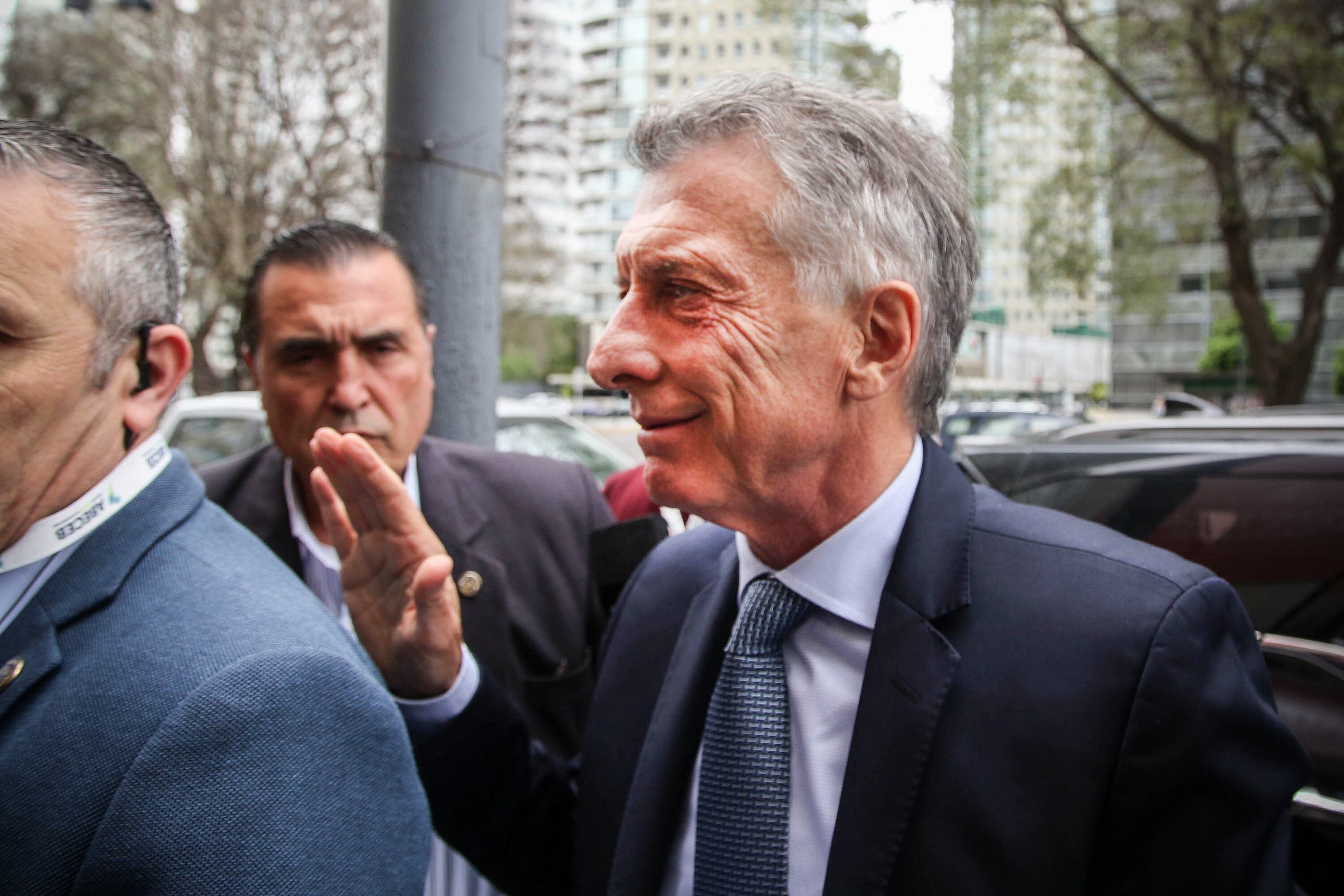 Macri, esta vez, pagó el desayuno