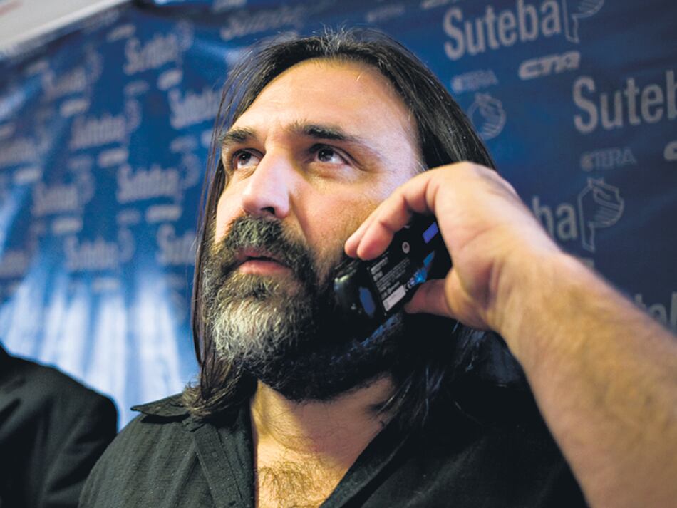 Baradel viene recibiendo amenazas en las últimas paritarias.