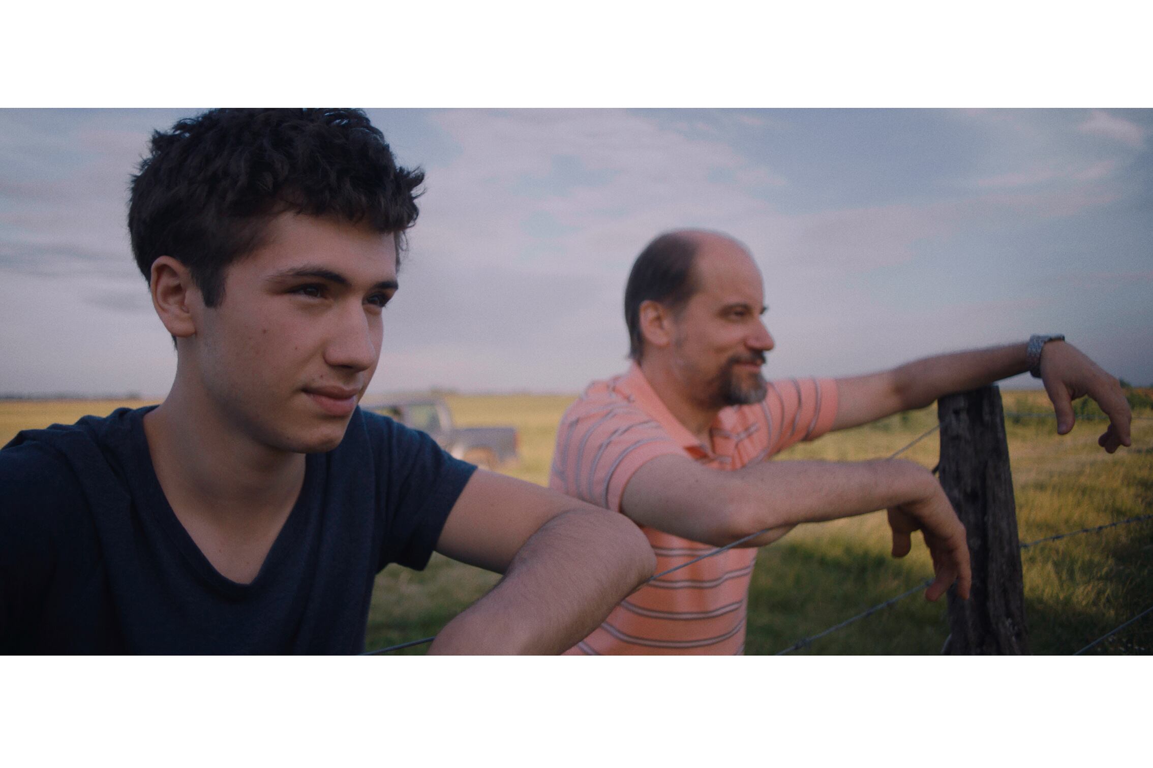 Ignacio Quesada y Marcelo Subiotto, padre e hijo, a cargo de la estancia. 