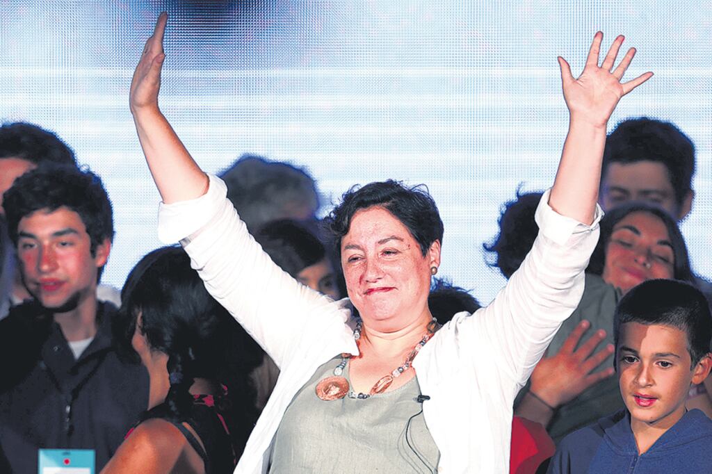 El Frente Amplio liderado por Beatriz Sánchez obtuvo un 20 por ciento pisándole los talones a Guillier.