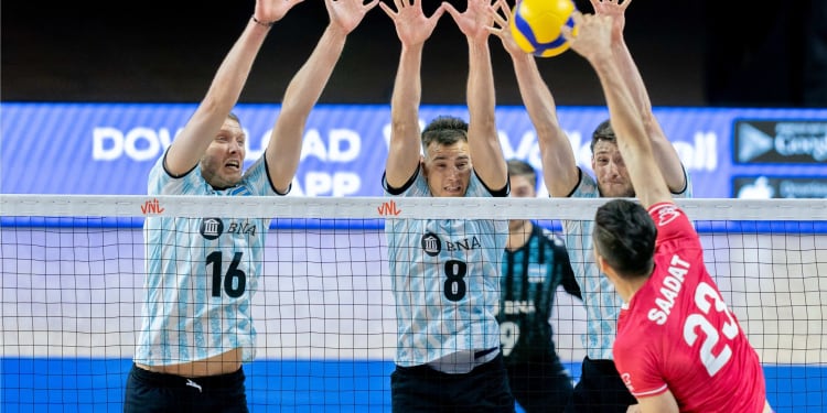La selección argentina enfrentará a Italia en los cuartos de final de la VNL.