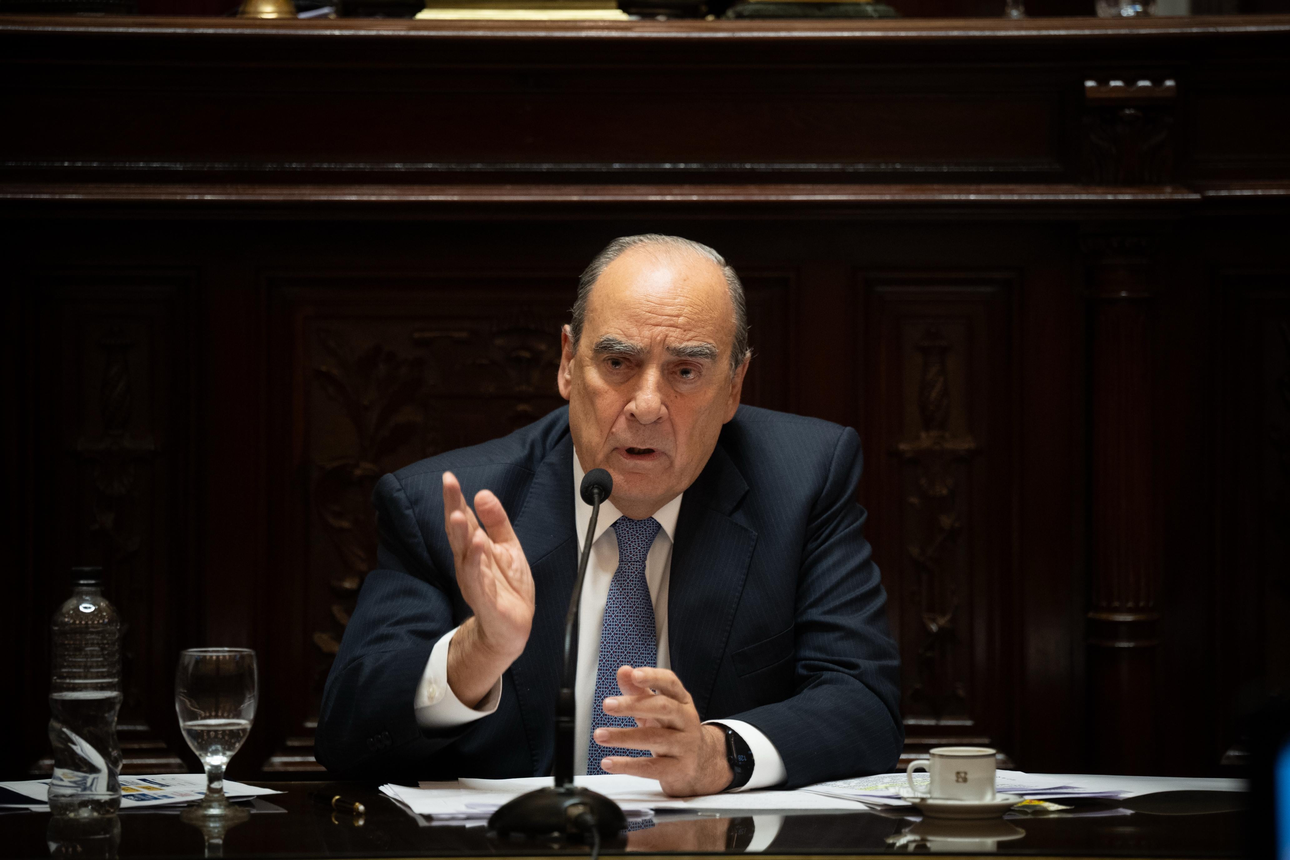 Guillermo Francos, jefe de Gabinete del gobierno.