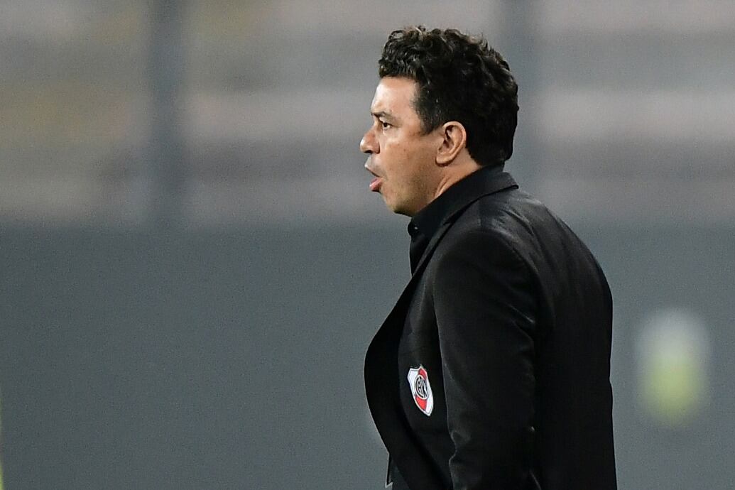 El DT de River, Marcelo Gallardo.