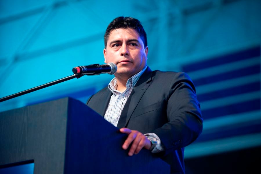 Claudio Vidal, gobernador de Santa Cruz