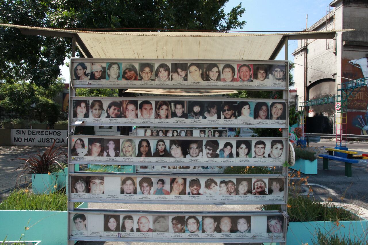 Los familiares de las víctimas de Cromañón piden la expropiación del inmueble que se incendió el 30 de diciembre de 2004.