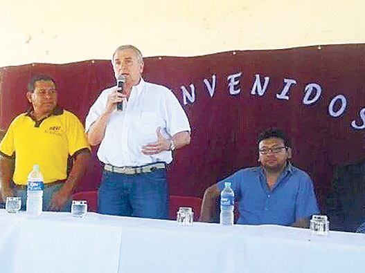 Cayo y Bejarano, una vez sometidos al proceso de moralización.