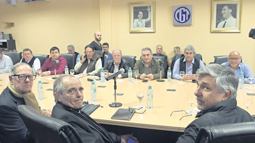 El encuentro tuvo lugar en la sede de la CGT.