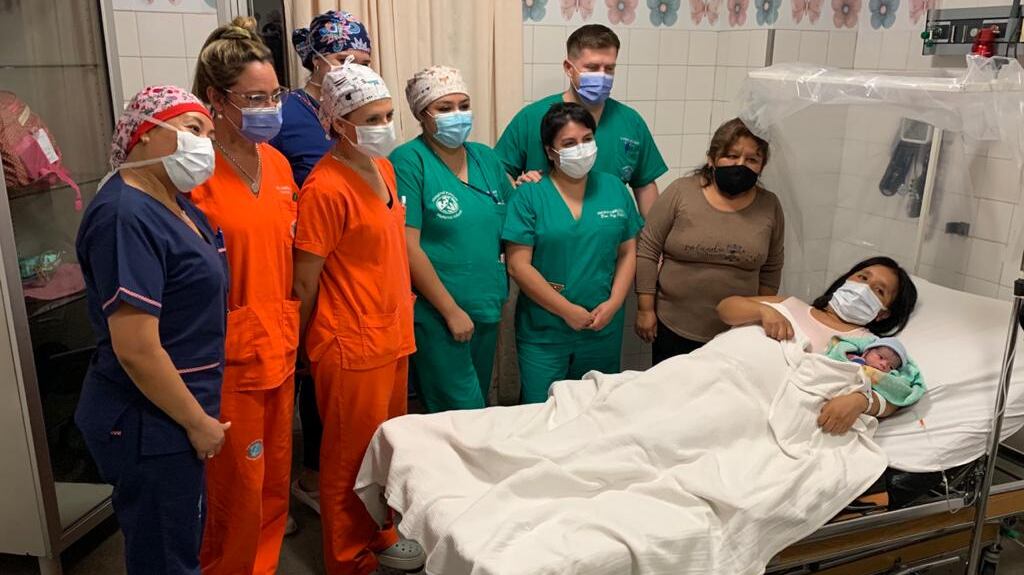 Elías, el primer bebe del año en Salta