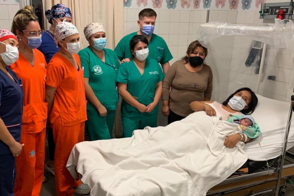 Elías, el primer bebe del año en Salta