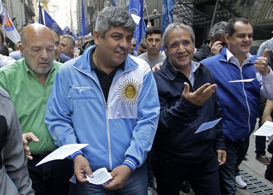 Pablo Moyano, el líder de los camioneros.