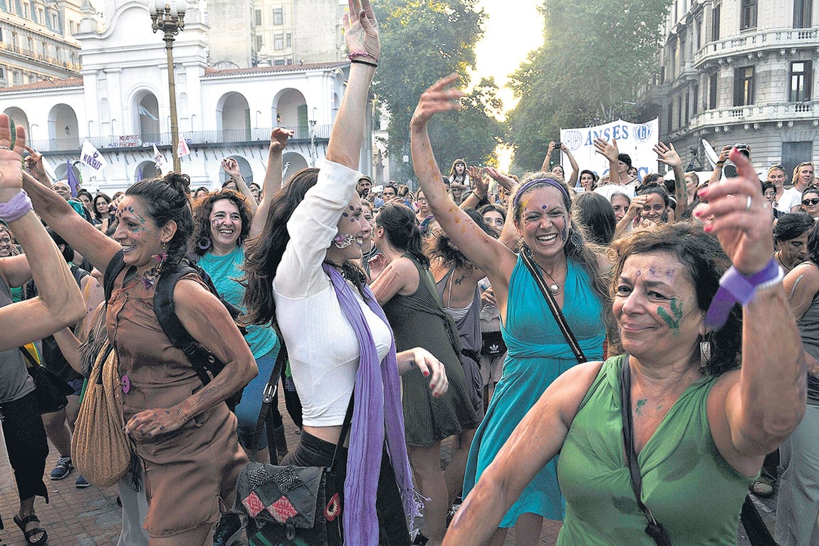 La mayoría de las concurrentes fueron para apoyar la consigna, pero un 6 por ciento lo hizo porque fue víctima.