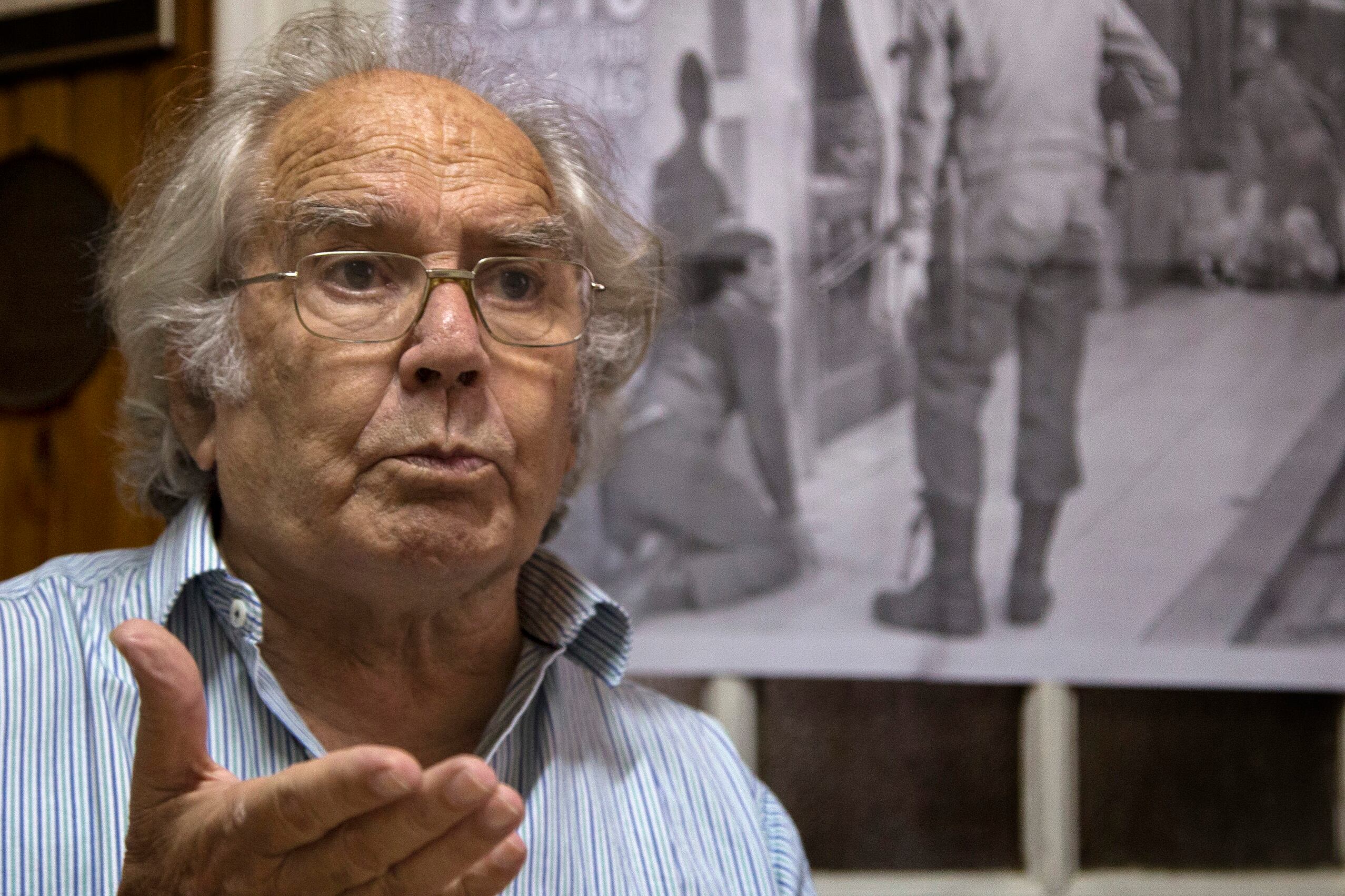 El Premio Nobel de la Paz Adolfo Pérez Esquivel.