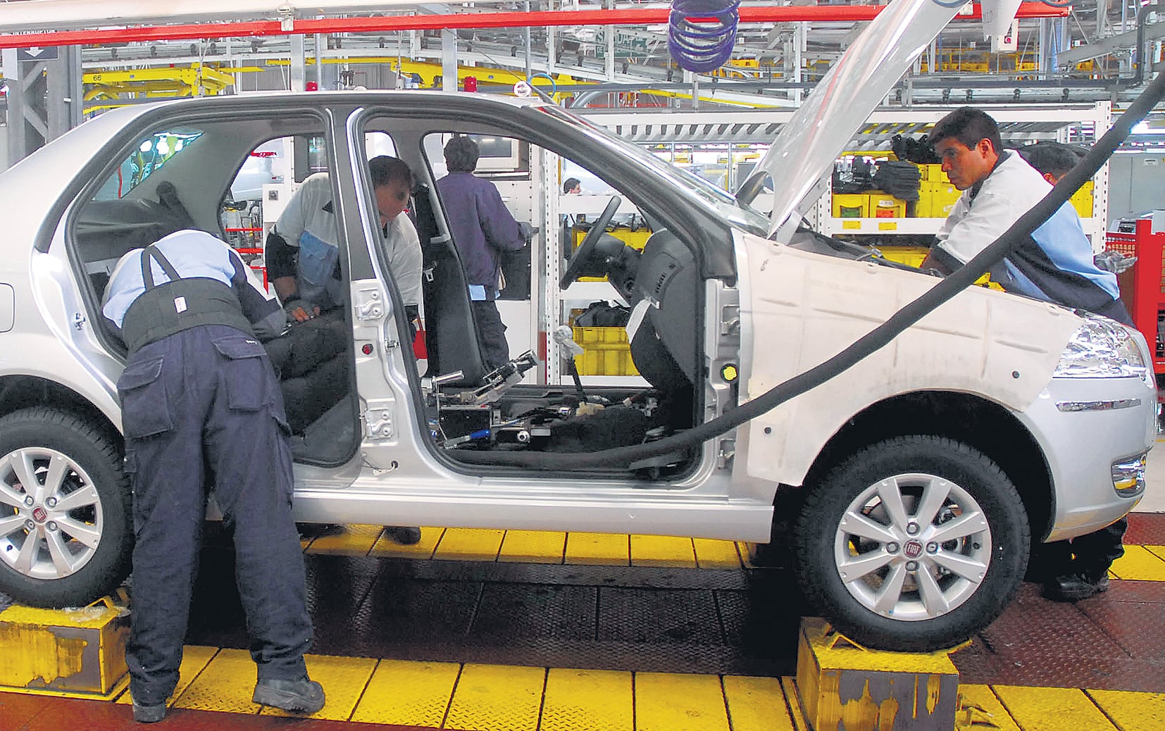 El sector automotor fue el de peor performance en enero.