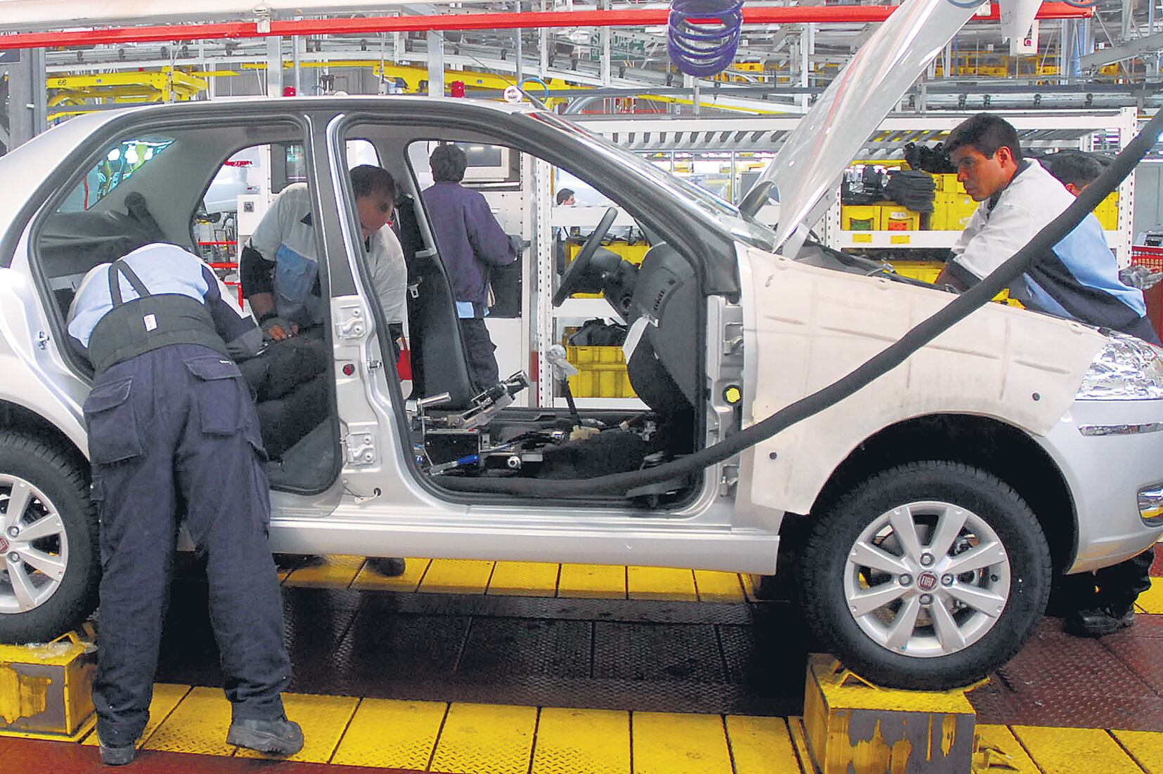 El sector automotor fue el de peor performance en enero.