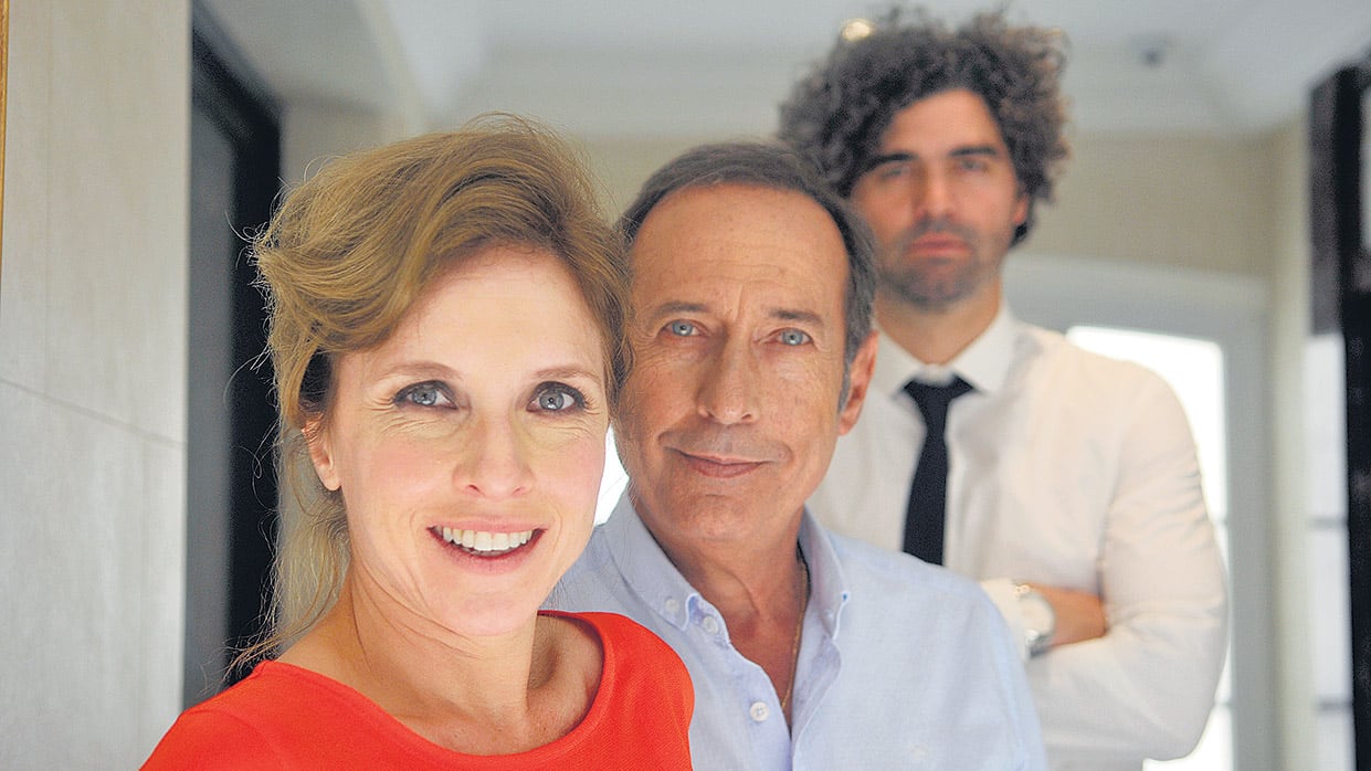 Carla Peterson, Guillermo Francella y Armando Bo llevan adelante un film que se estrenará el año próximo.