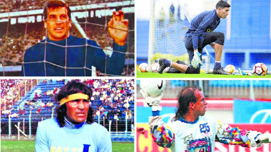 Roma le atajó el famoso penal a Delem. Andrada, el buen arquero que llega de Lanús. El Loco Gatti se retiró a los 44 años. El Mono Navarro Montoya, sucesor de Gatti.