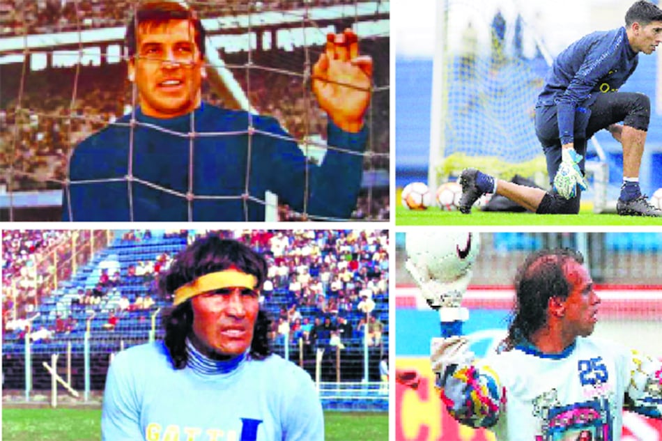 Roma le atajó el famoso penal a Delem. Andrada, el buen arquero que llega de Lanús. El Loco Gatti se retiró a los 44 años. El Mono Navarro Montoya, sucesor de Gatti.