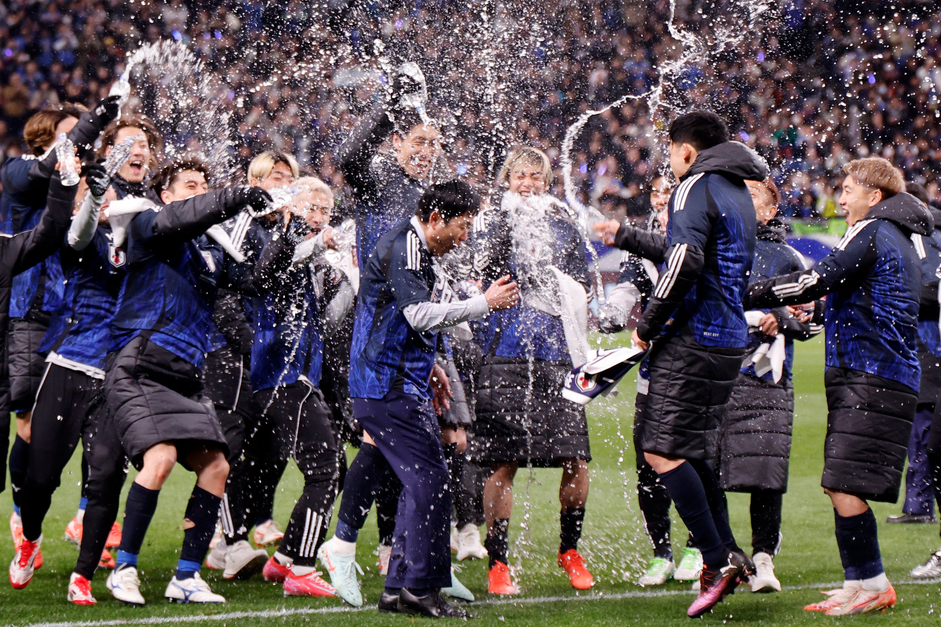 El festejo de los nipones