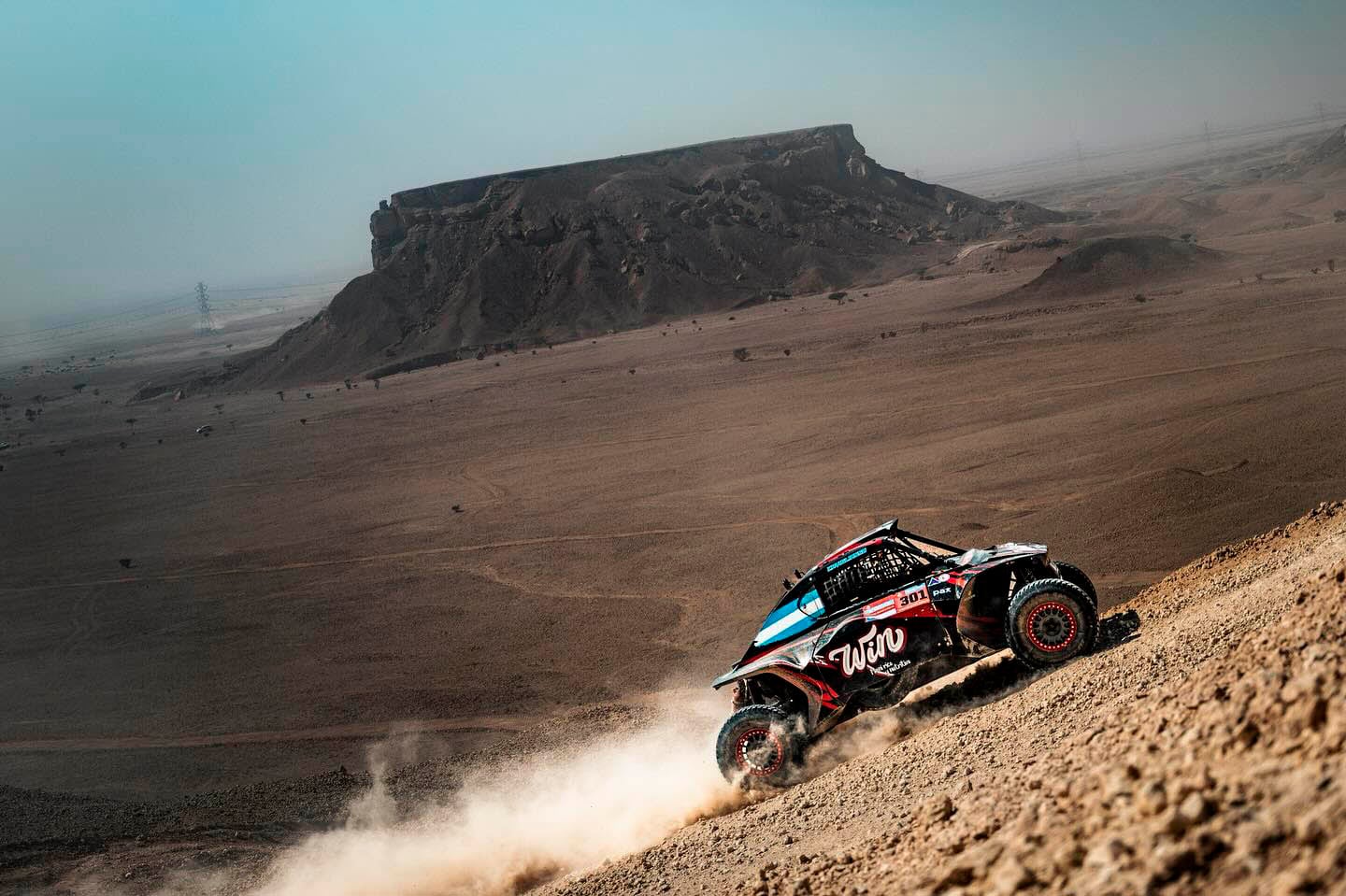 El Taurus de Cavigliasso levanta tierra en Arabia Saudita