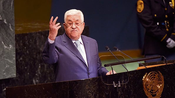 “Estados Unidos ya no puede ser el único mediador en el conflicto”, dijo Abbas en Naciones Unidas.
