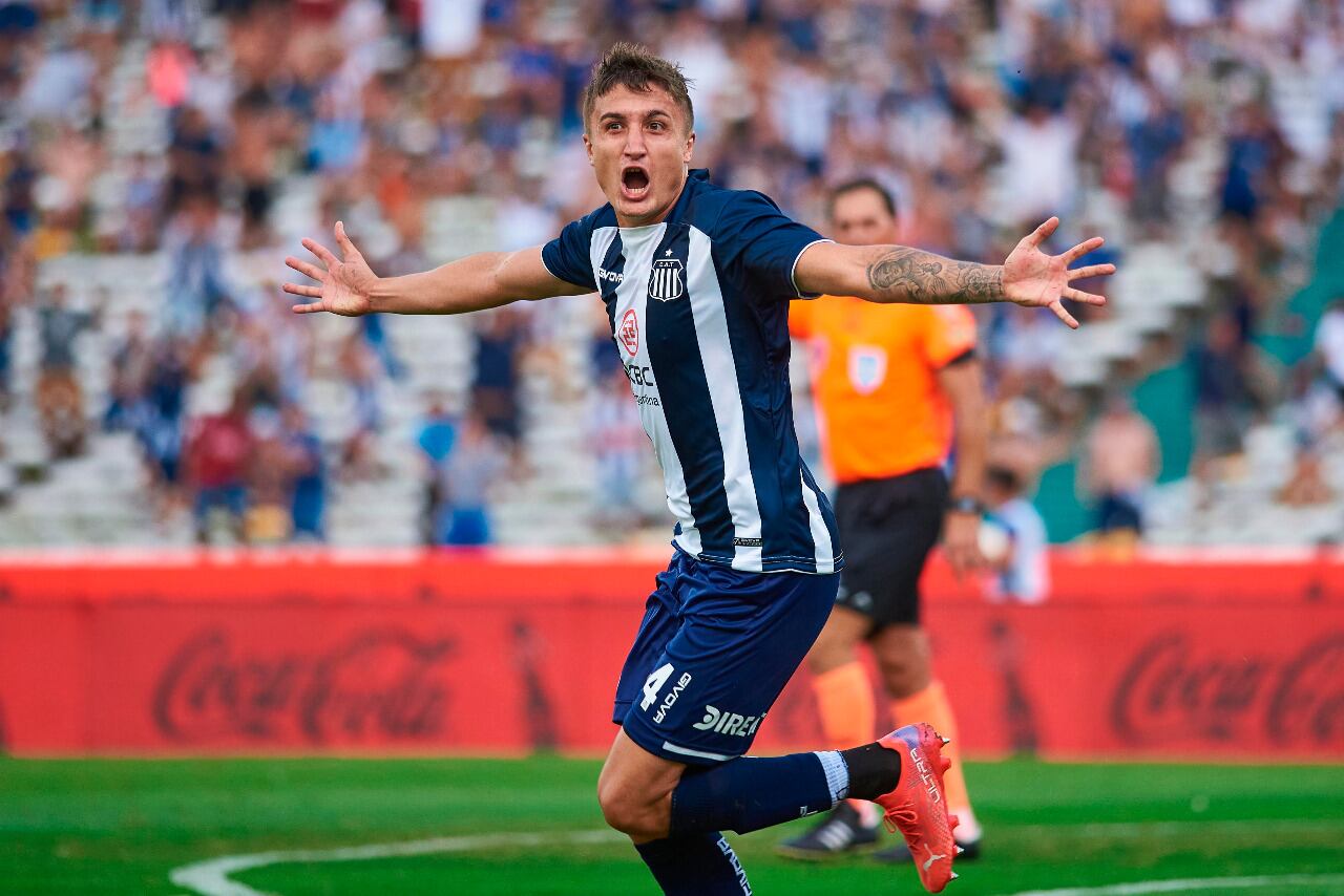 Nahuel Tenaglia festeja el primero de la T.