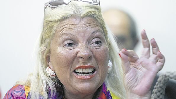 Lilita retomó su confrontación con el ministro Garavano.