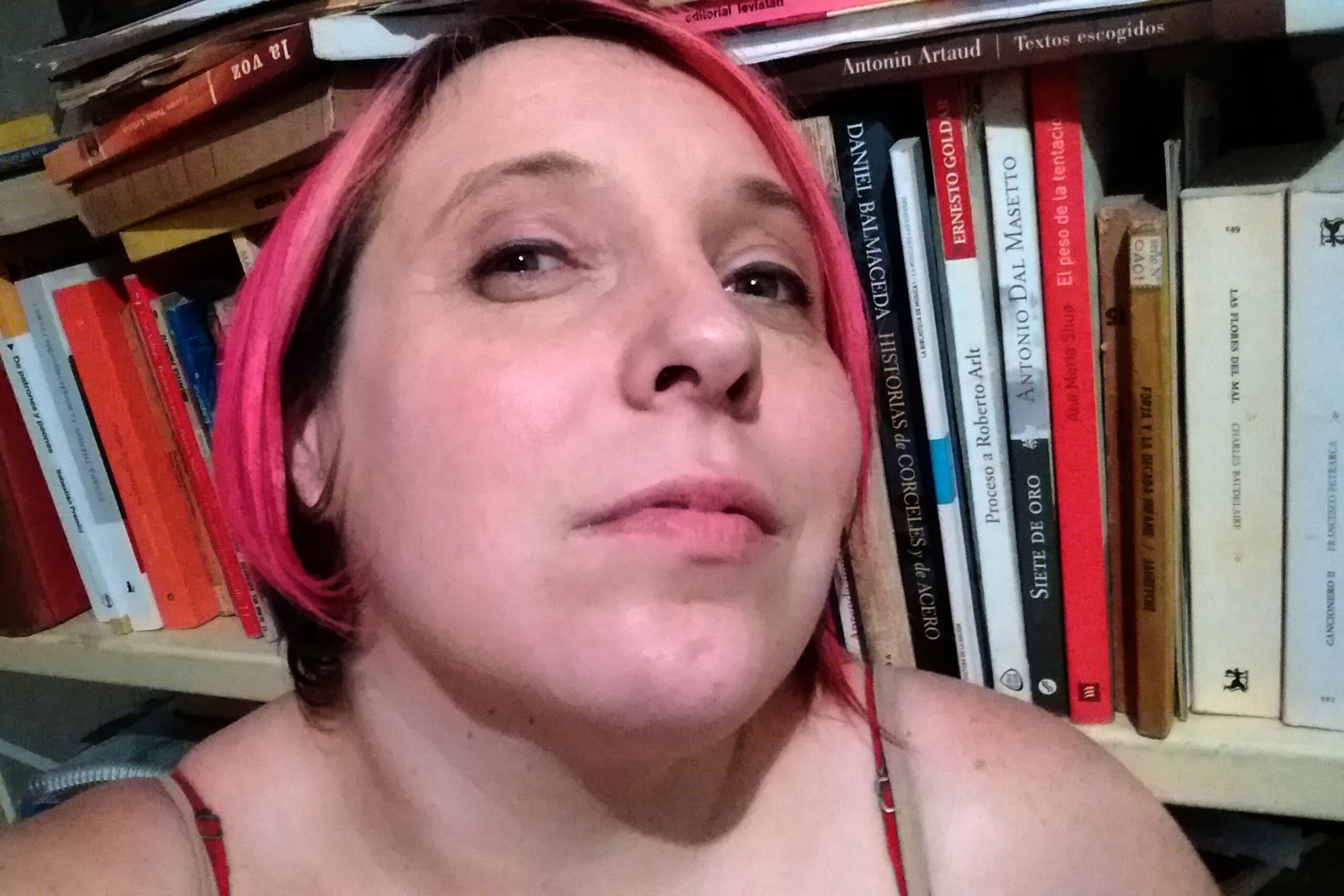 Marina Cavalletti, coordinadora del encuentro de hoy en el Edificio Municipal Leonardo Favio de Avellaneda.