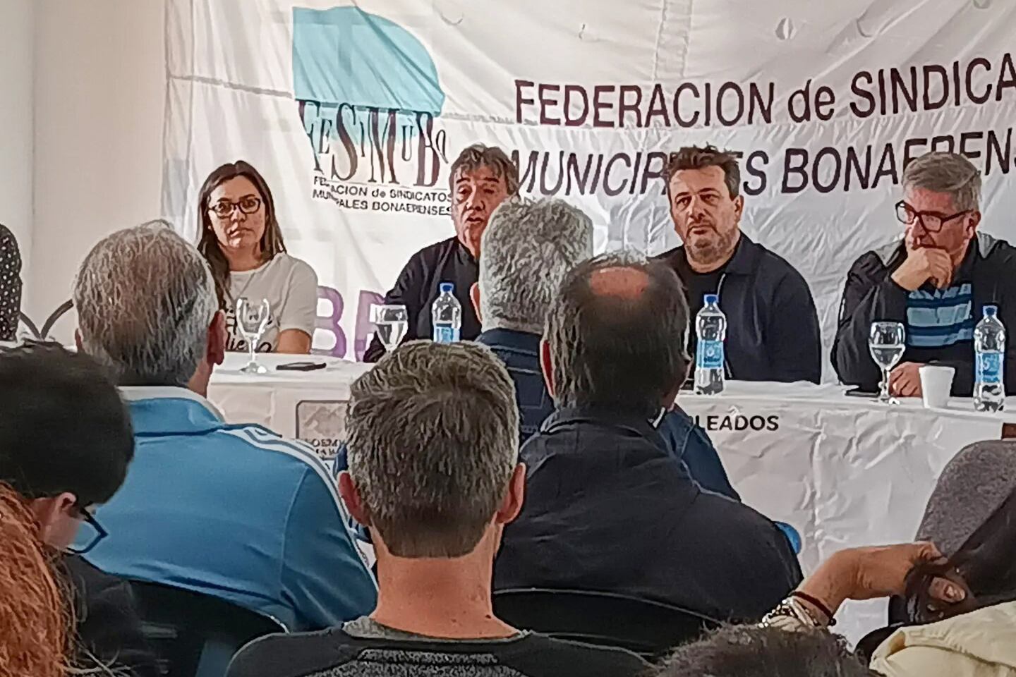 Los municipales bonaerenses se reunieron en La Plata.