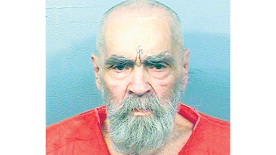 Charles Manson, en una de las últimas fotos tomadas.