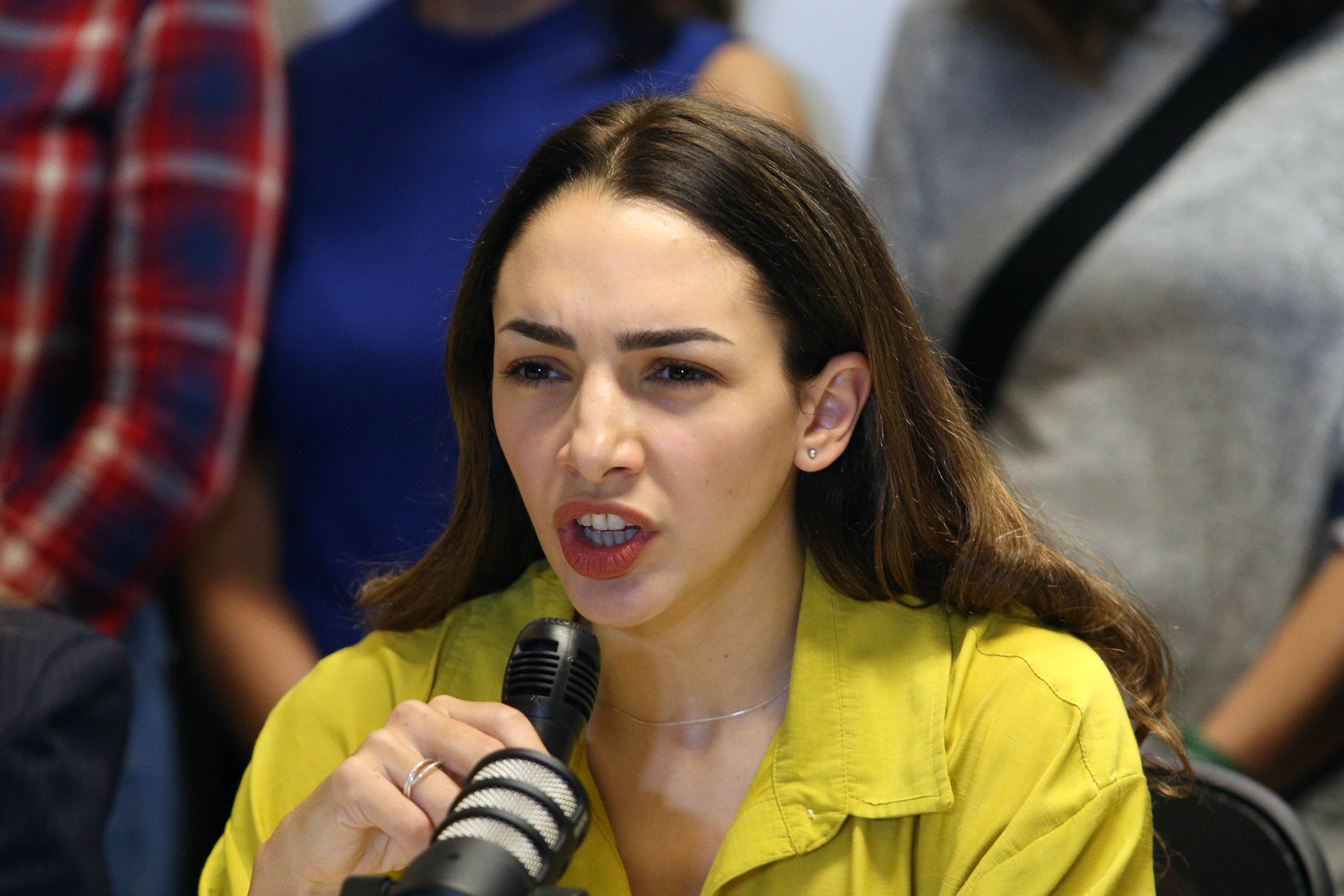 Thelma Fardin reconoció que el fallo de absolución de Juan Darthes "fue un baldazo de agua fría". (Foto: NA)