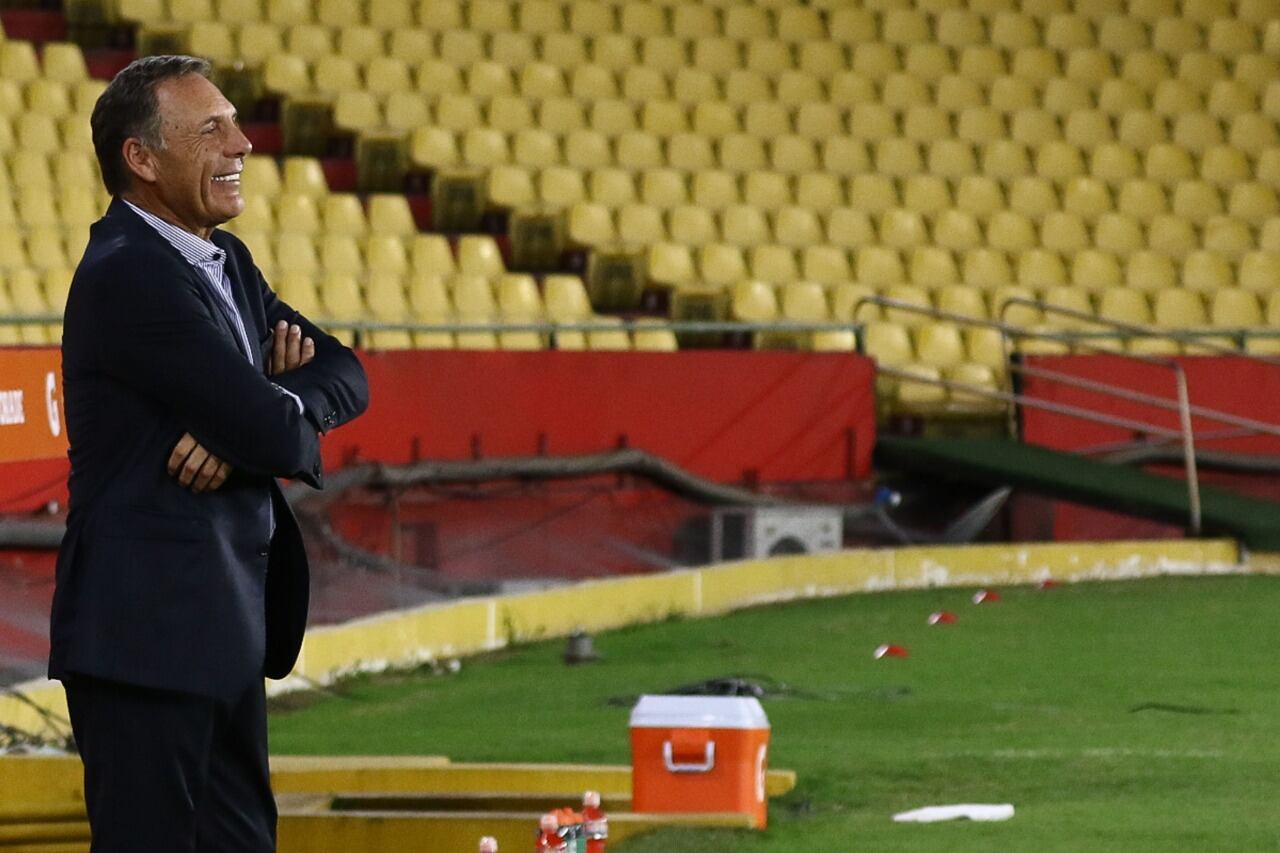 Miguel Russo, DT de Boca.