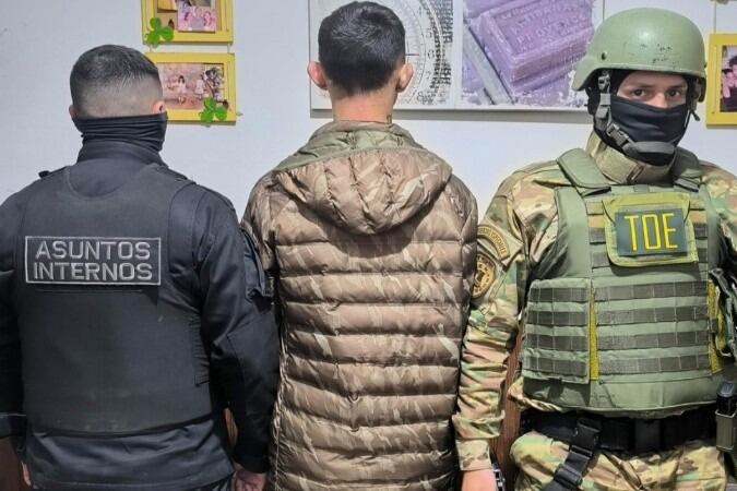 Ortigala fue detenido por la policía provincial.