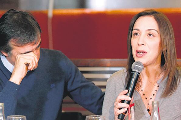 Esteban Bullrich y María Eugenia Vidal, en el centro de la tormenta por las irregularidades en el financiamiento.
