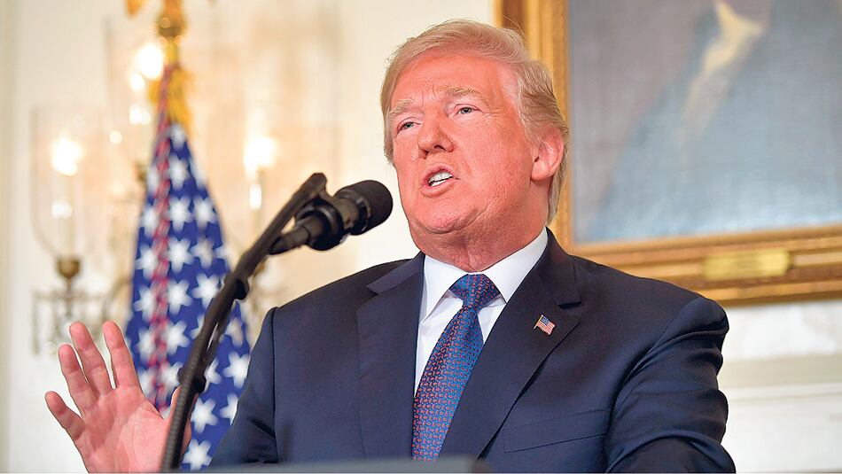 El presidente de Estados Unidos, Doland Trump, anunció el ataque en un mensaje televisado.