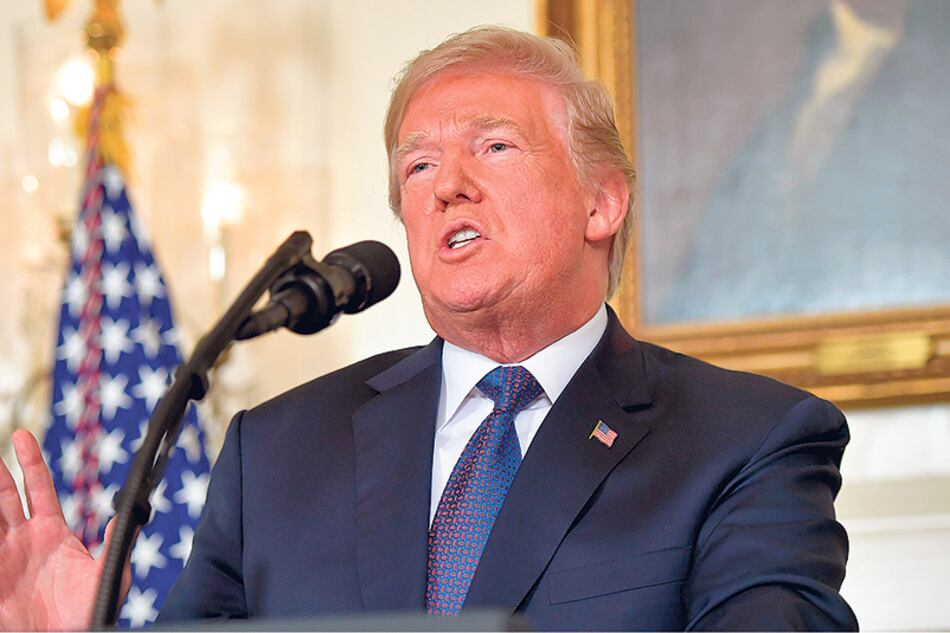 El presidente de Estados Unidos, Doland Trump, anunció el ataque en un mensaje televisado.