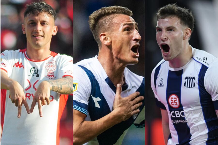 Huracán, Vélez y Talleres pelean por el título.