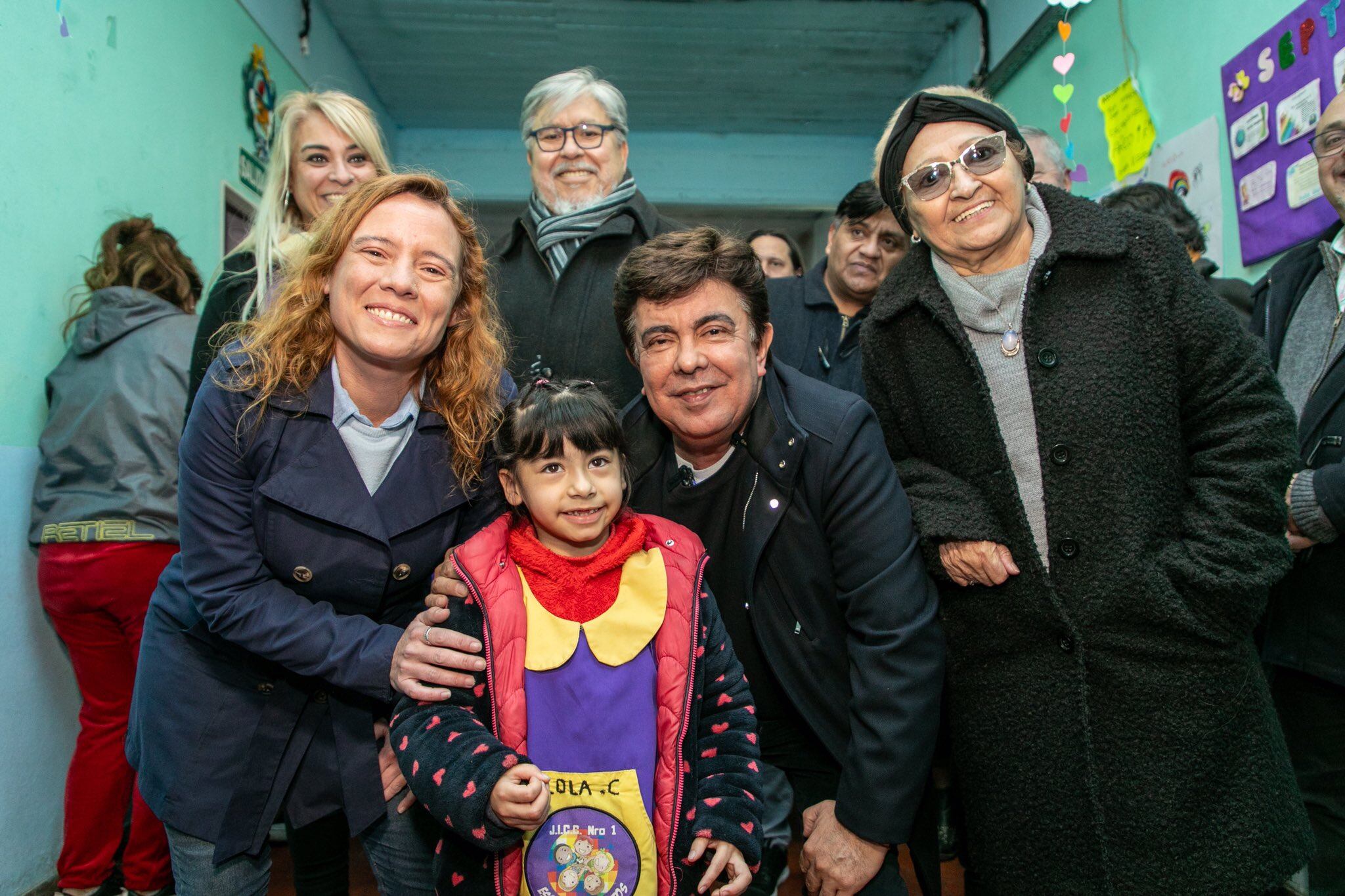 Patricia Cubría y Fernando Espinoza compartieron una primera actividad en La Matanza.