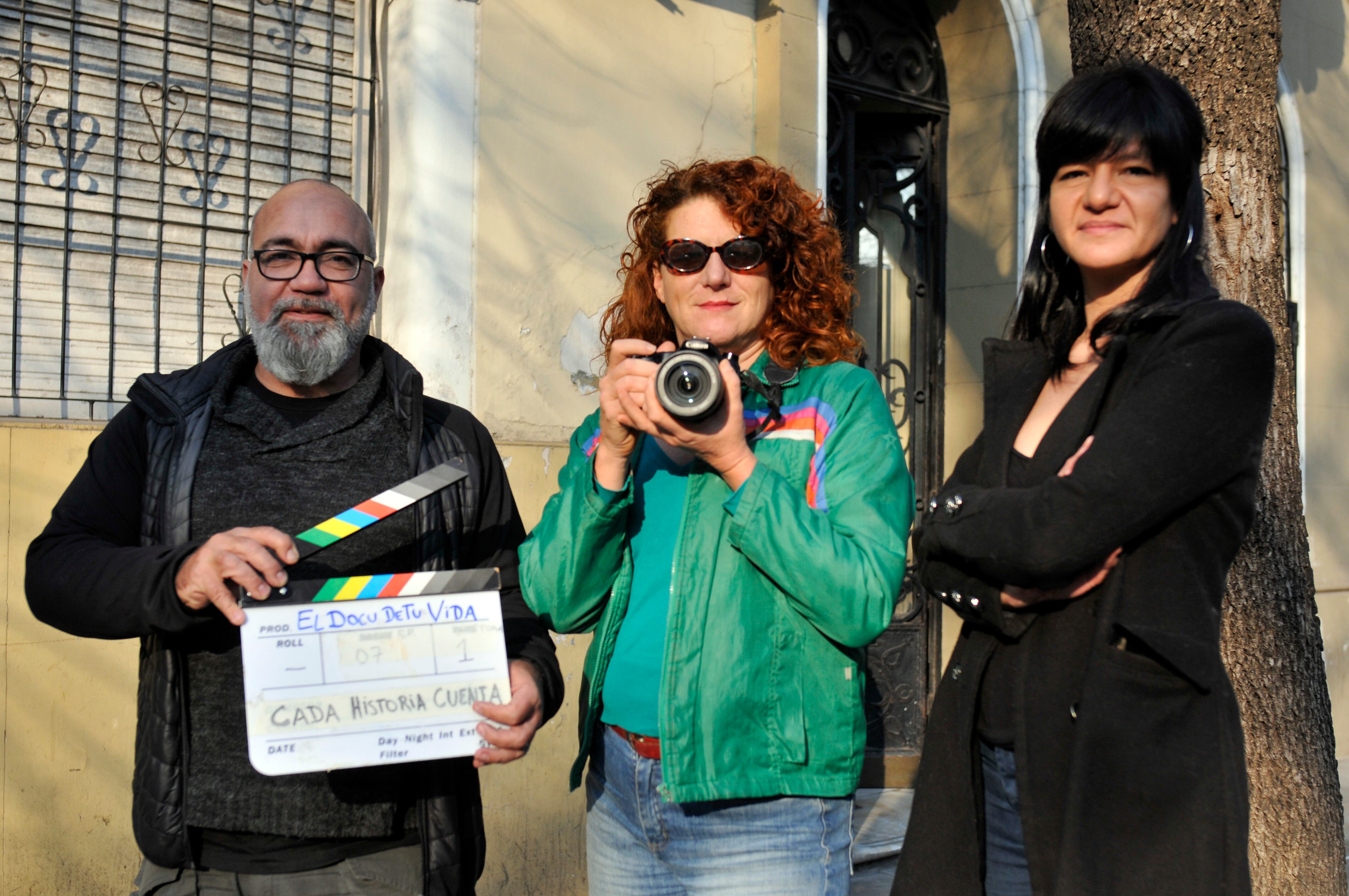 Laureano Gutiérrez, Paula Kleiman y Yanina Chiafitella.